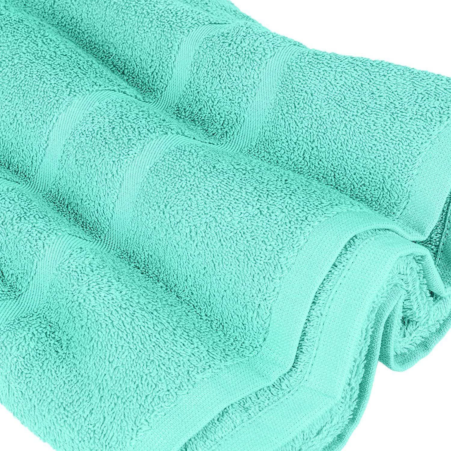 STICKANDSHINE Frottee-Handtücher · Mint · 100% Baumwolle · 500 g/m²